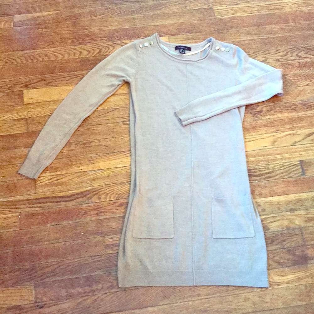 Cute short sweater dress
